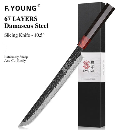 F.YOUNG Japanese Damascus Professional Kitchen Knives