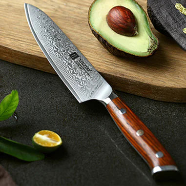 Damascus Steel Utility Knife