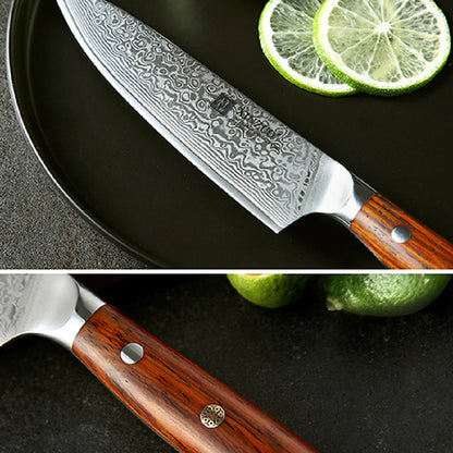 Damascus Steel Utility Knife